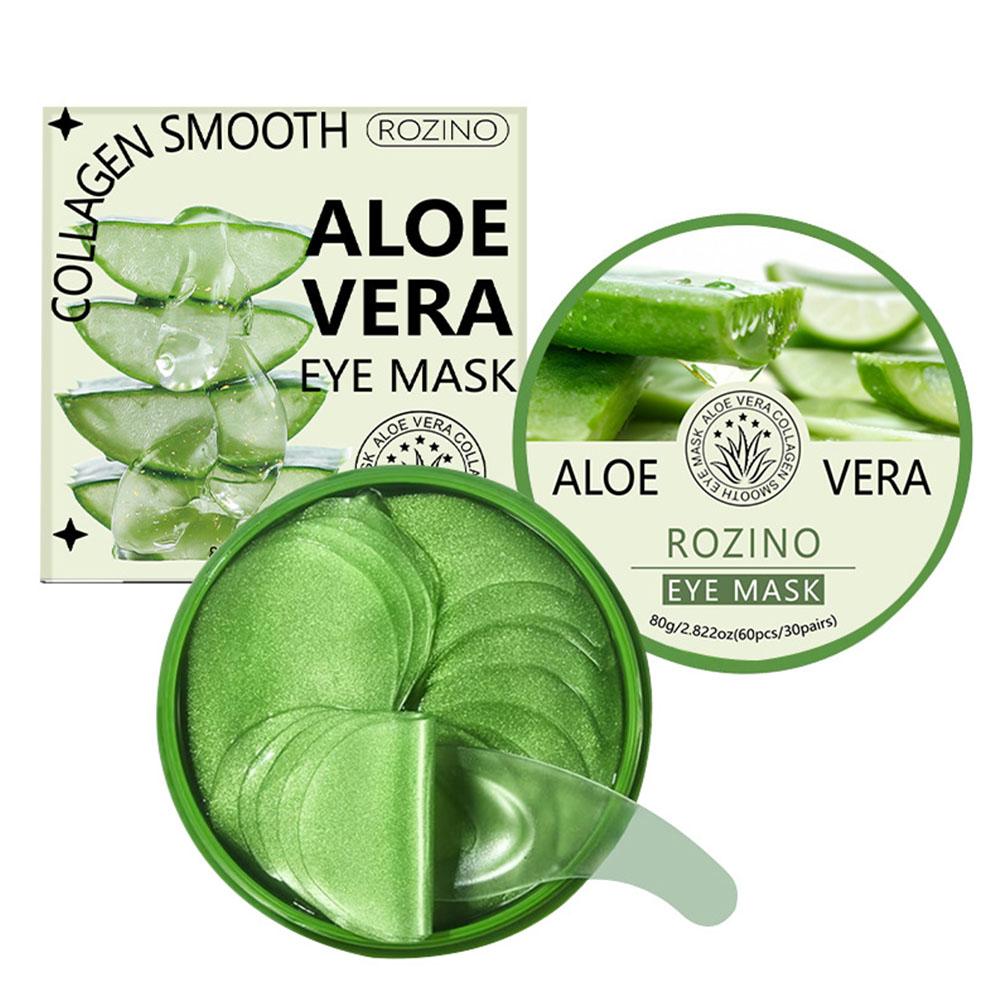 Eye Pad Collagen - 60pcs Aloe Vera Collagen Eye Mask