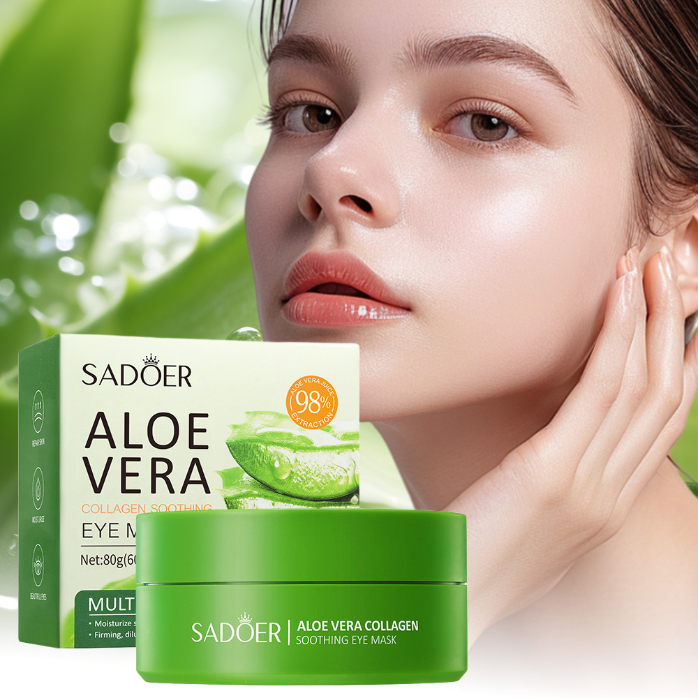 Eye Pad Collagen - SADOER Aloe Vera Collagen Soothing Eye
