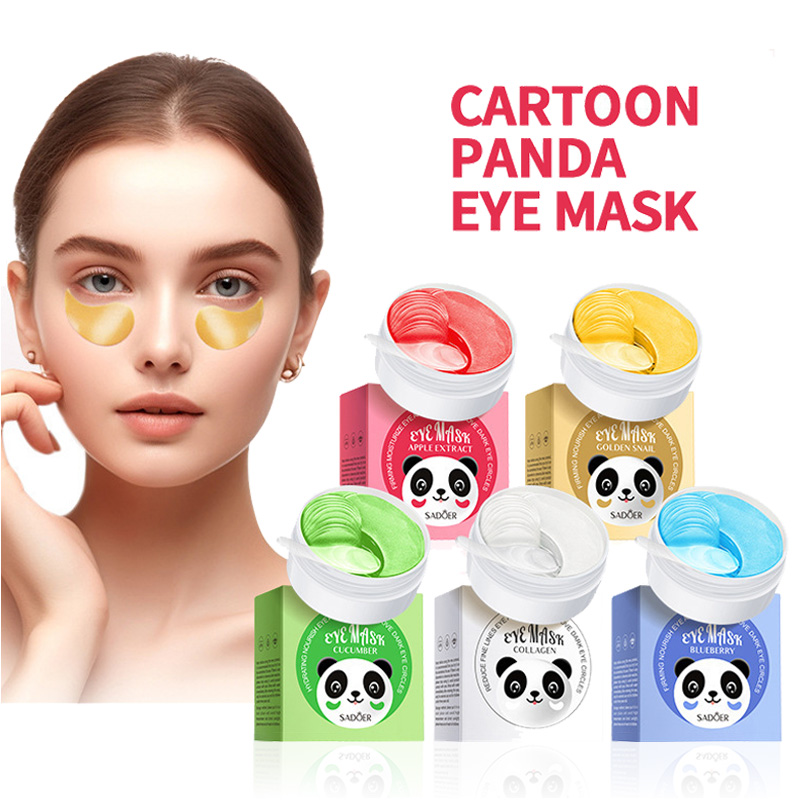 Eye Pad Collagen - 60pcs SADOER Crystal Collagen Eye Mask