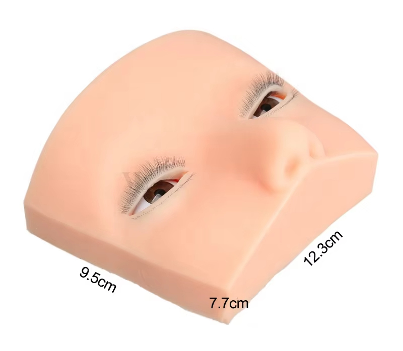 Eyelash Extension Open Eye - Hot 4-Layer Mini Mannequin | Open-Eye