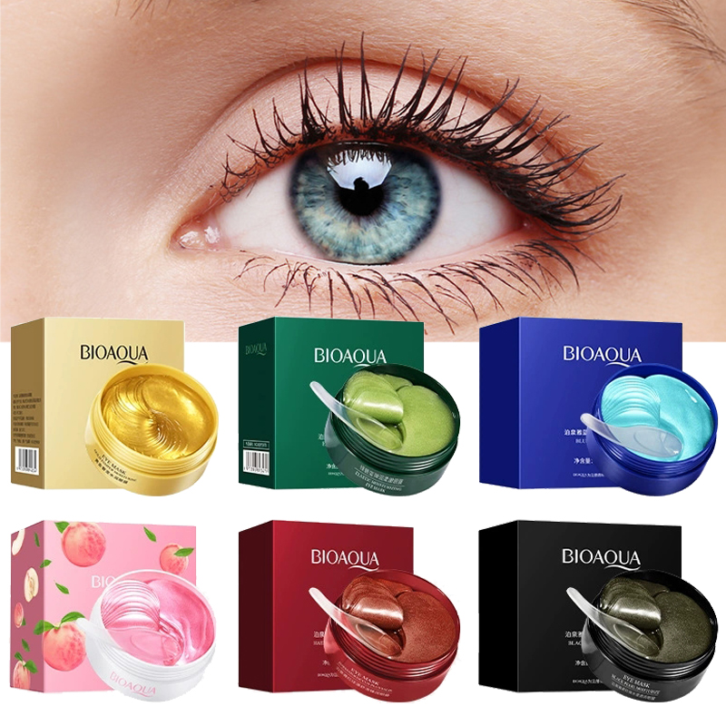 Eye Pad Collagen - 60pcs BIOAQUA Crystal Collagen Eye Patches