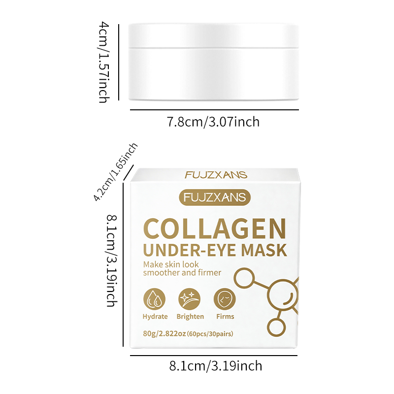 Bio-Collagen Eye Mask 60 Patch - Eye Pad Collagen 评论和价格