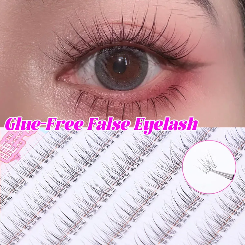 Natural Fish Tail Cluster Fals - Eyelash Extension No 8 评论和价格
