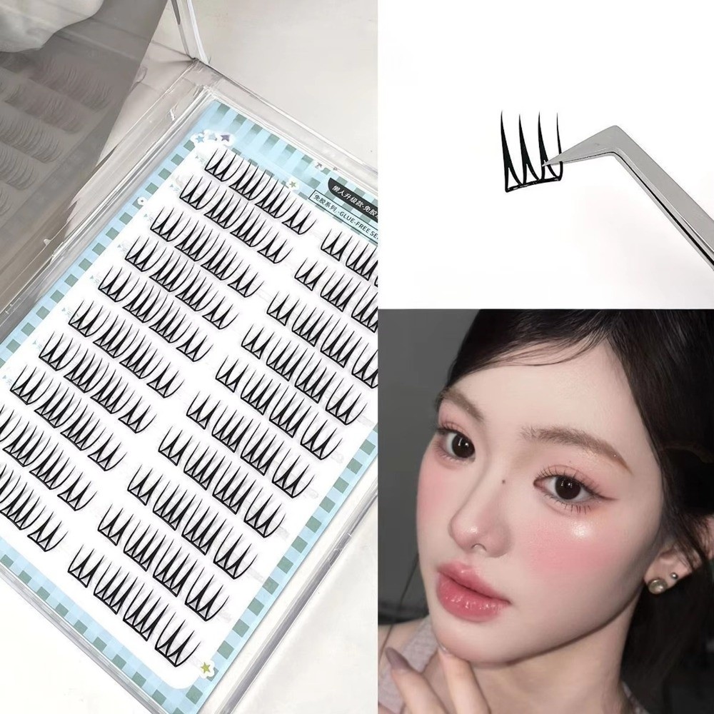 Korean Style Self Adhesive Fal - Eyelash Extension No 8 评论和价格