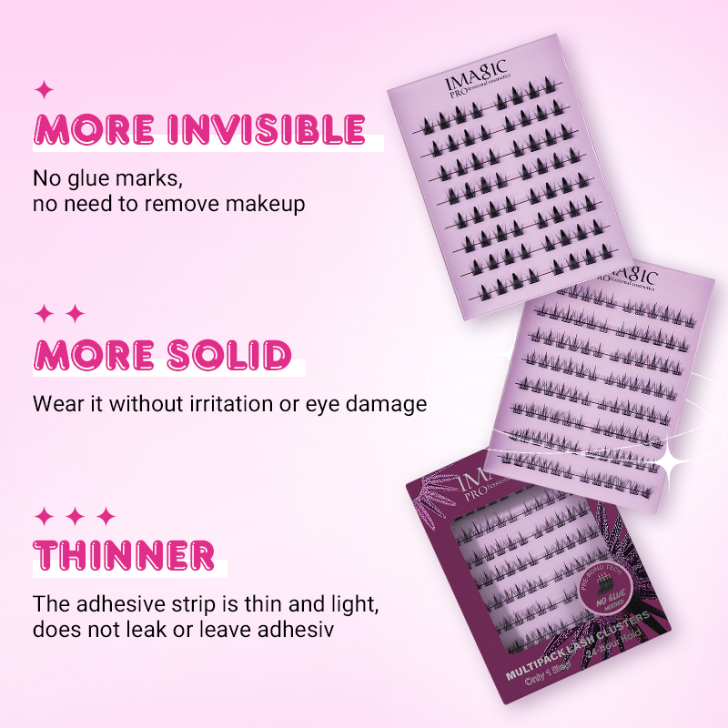 IMAGIC Multipack Lash Clusters - Eyelash Extension No 8 评论和价格