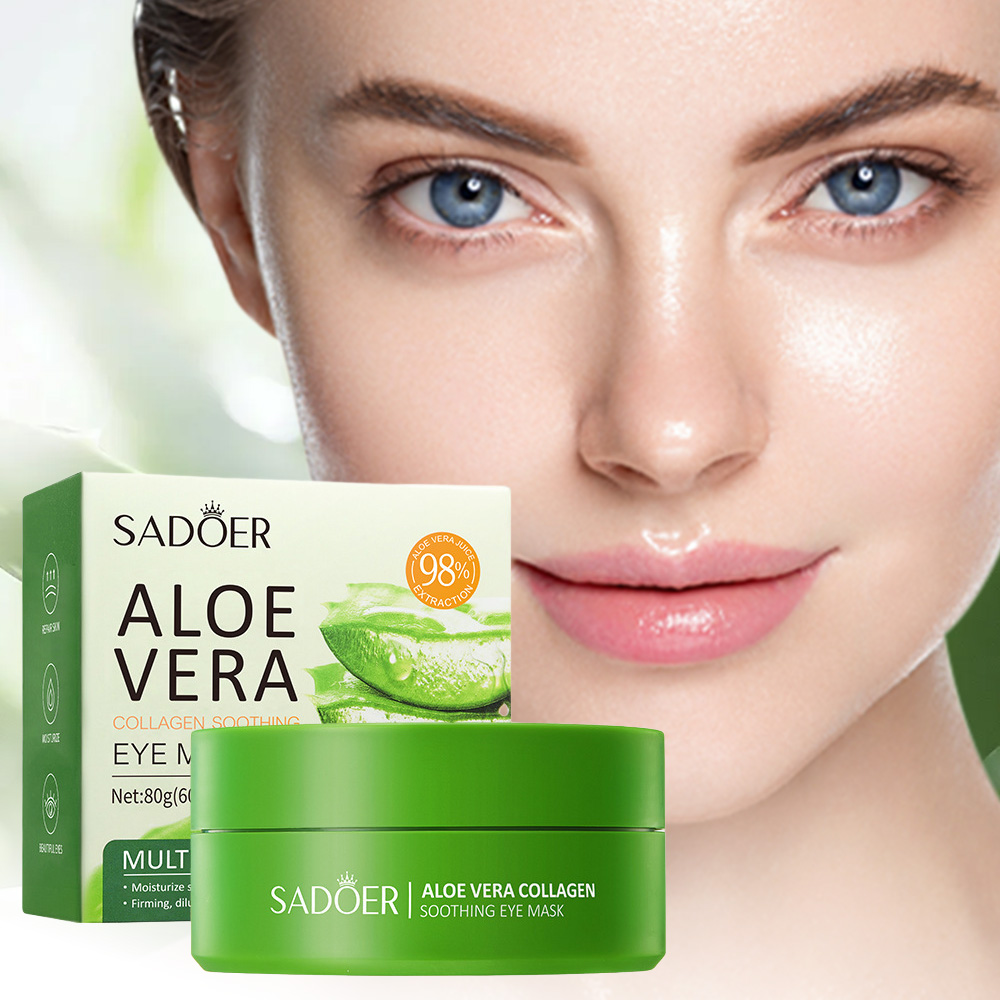 SADOER Aloe Vera Collagen Soot - Eye Pad Collagen 评论和价格