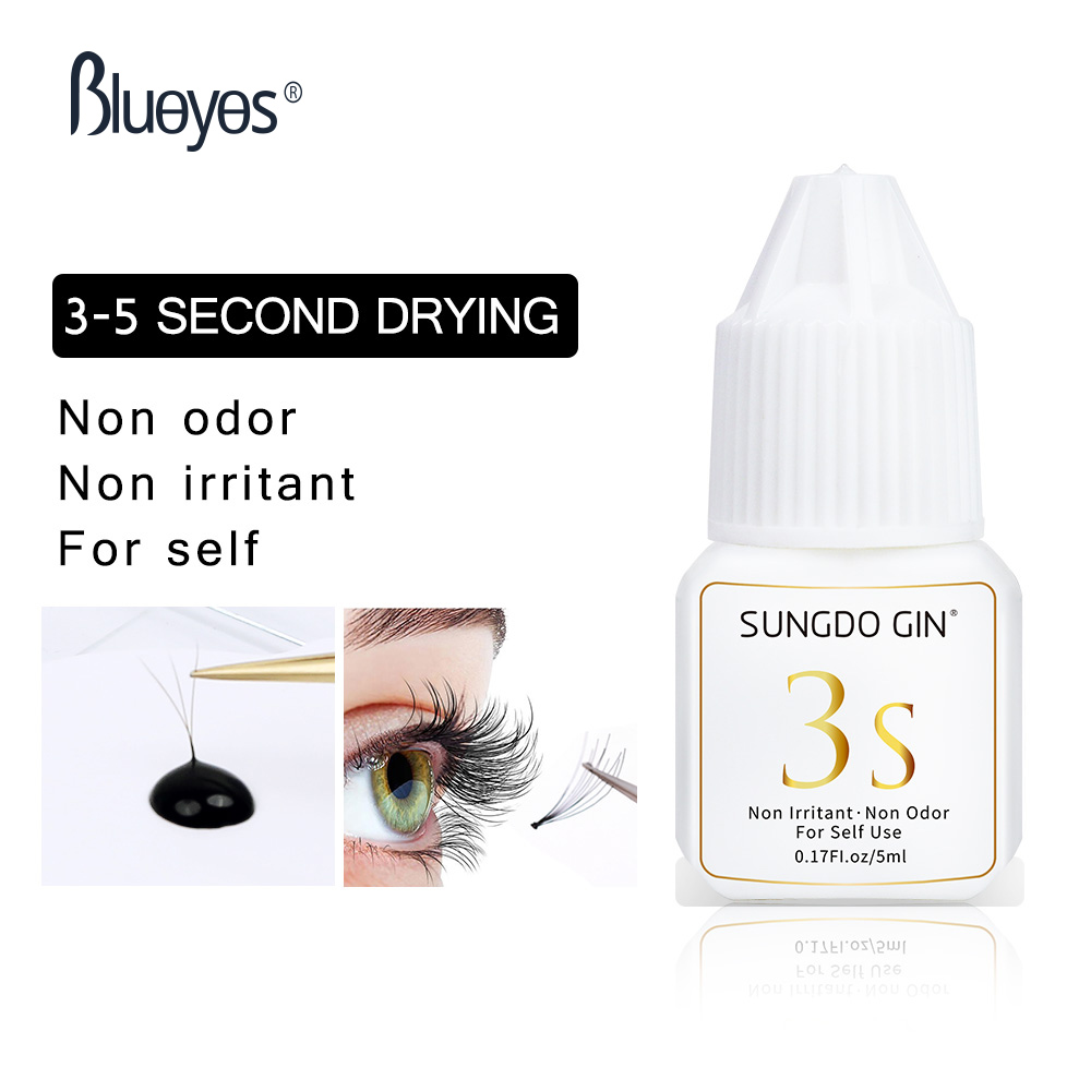 Eyelash Extension Glue 3S Fast - Eyelash Extension Open Eye 评论和价格
