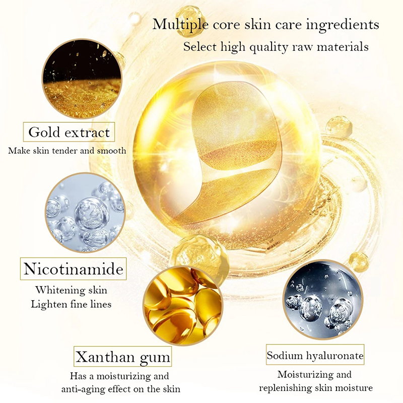 5/10/20/30 Pairs Crystal Gold  - Eye Pad Collagen 评论和价格