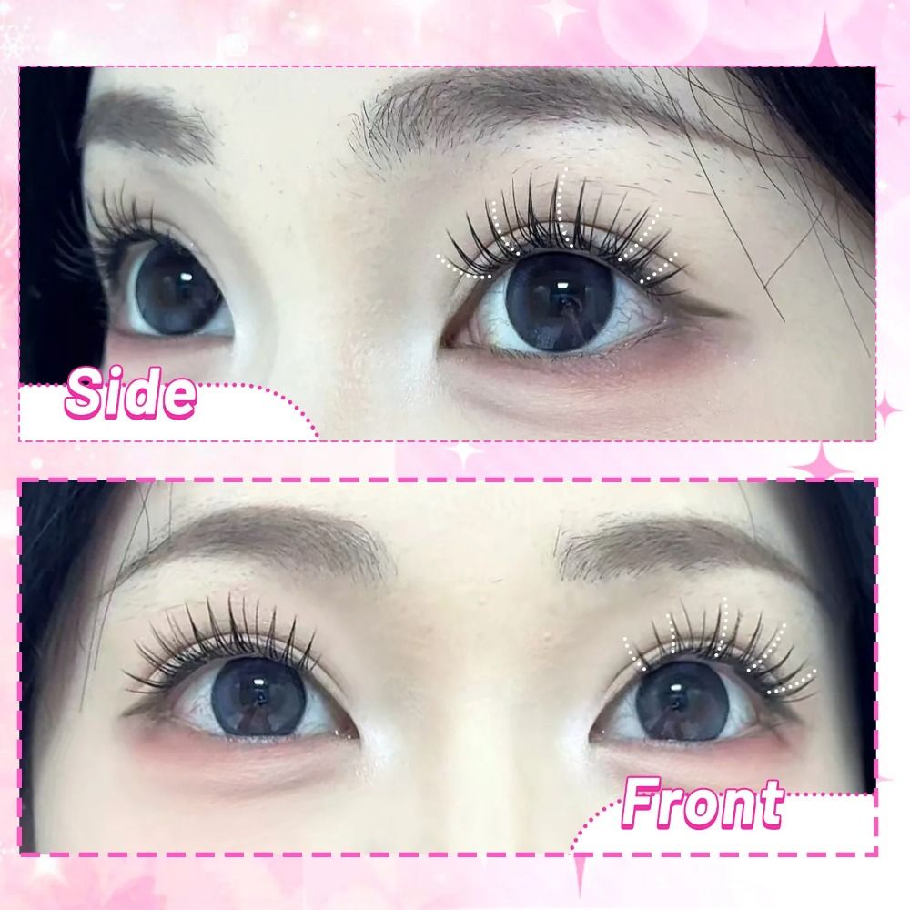 24 Rows 8-13mm Length False Ey - Eyelash Extension No 8 评论和价格