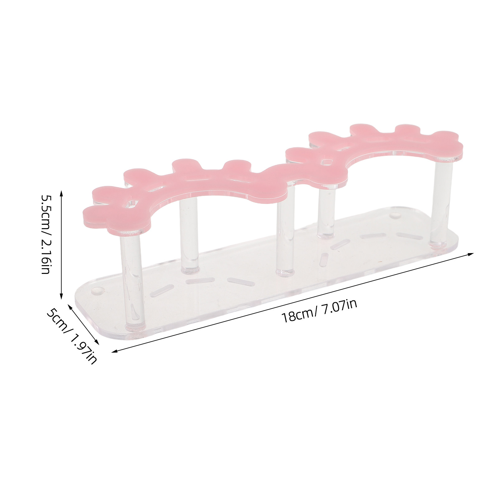 Acrylic Tweezer Display Stand  - Eyelash Extension No 8 评论和价格