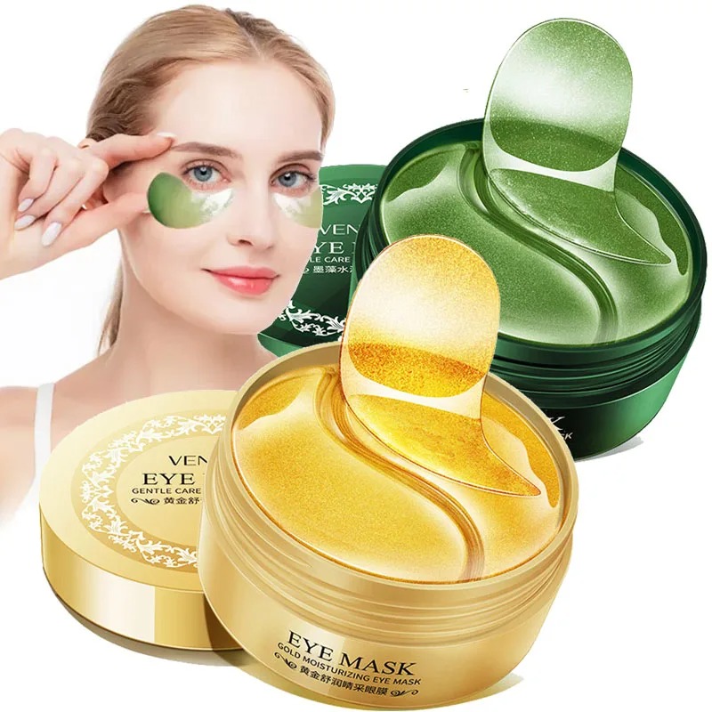 60Pcs/Box Seaweed Gold Collage - Eye Pad Collagen 评论和价格