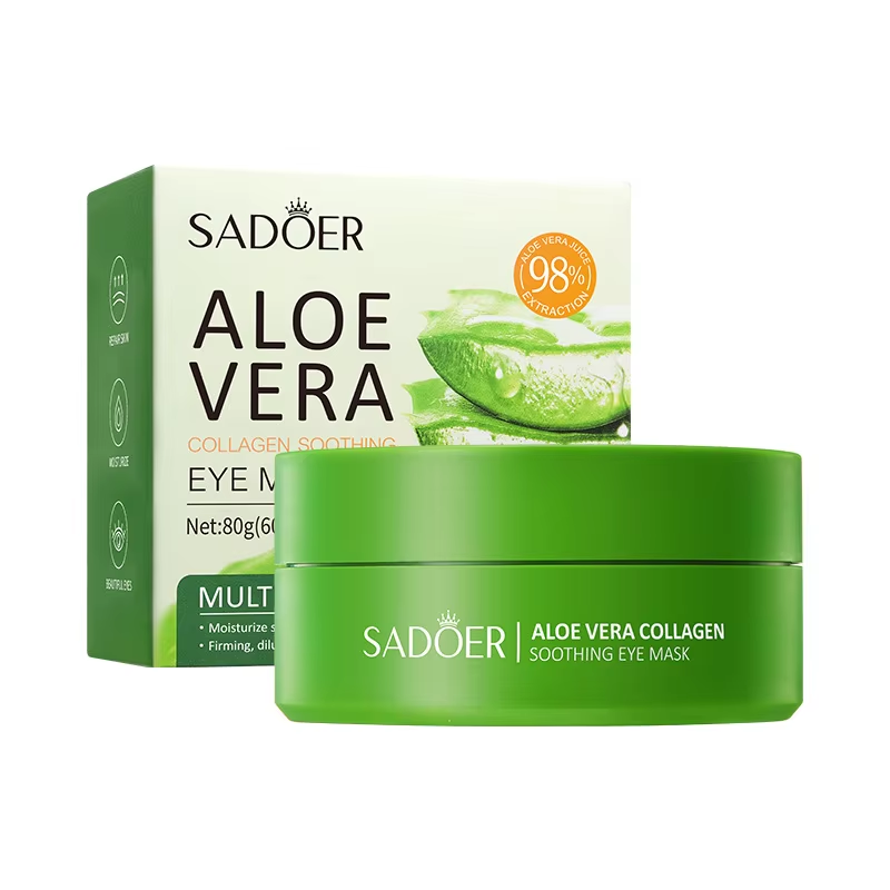 SADOER 60Pcs Collagen Aloe Ver - Eye Pad Collagen 评论和价格