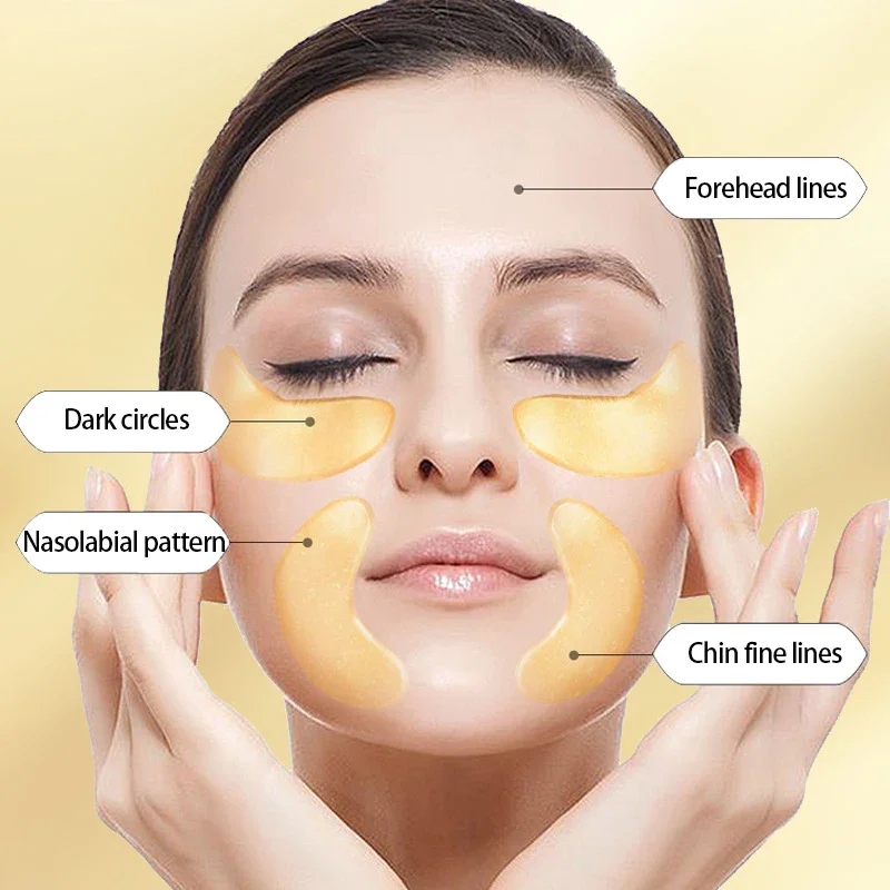 5pair Gold Eye Mask Patches Cr - Eye Pad Collagen 评论和价格