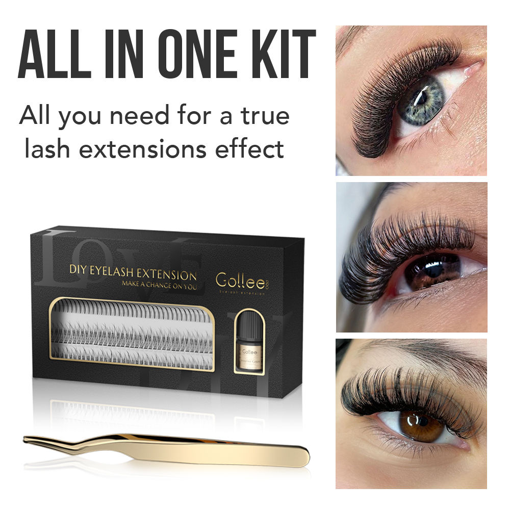 Gollee DIY Lash Extension Gift - Eyelash Extension Open Eye 评论和价格