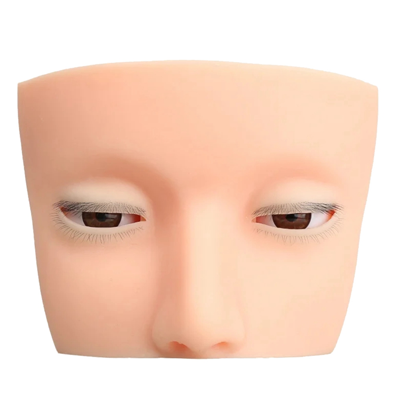 New Real 4 Layers Mannequin He - Eyelash Extension Open Eye 评论和价格